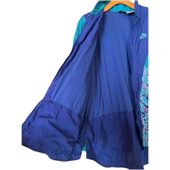 Nike Vintage 80's Jogger Leisure Track Windbreaker, Colorblock Women's SZ Medium - Picture 12 of 13